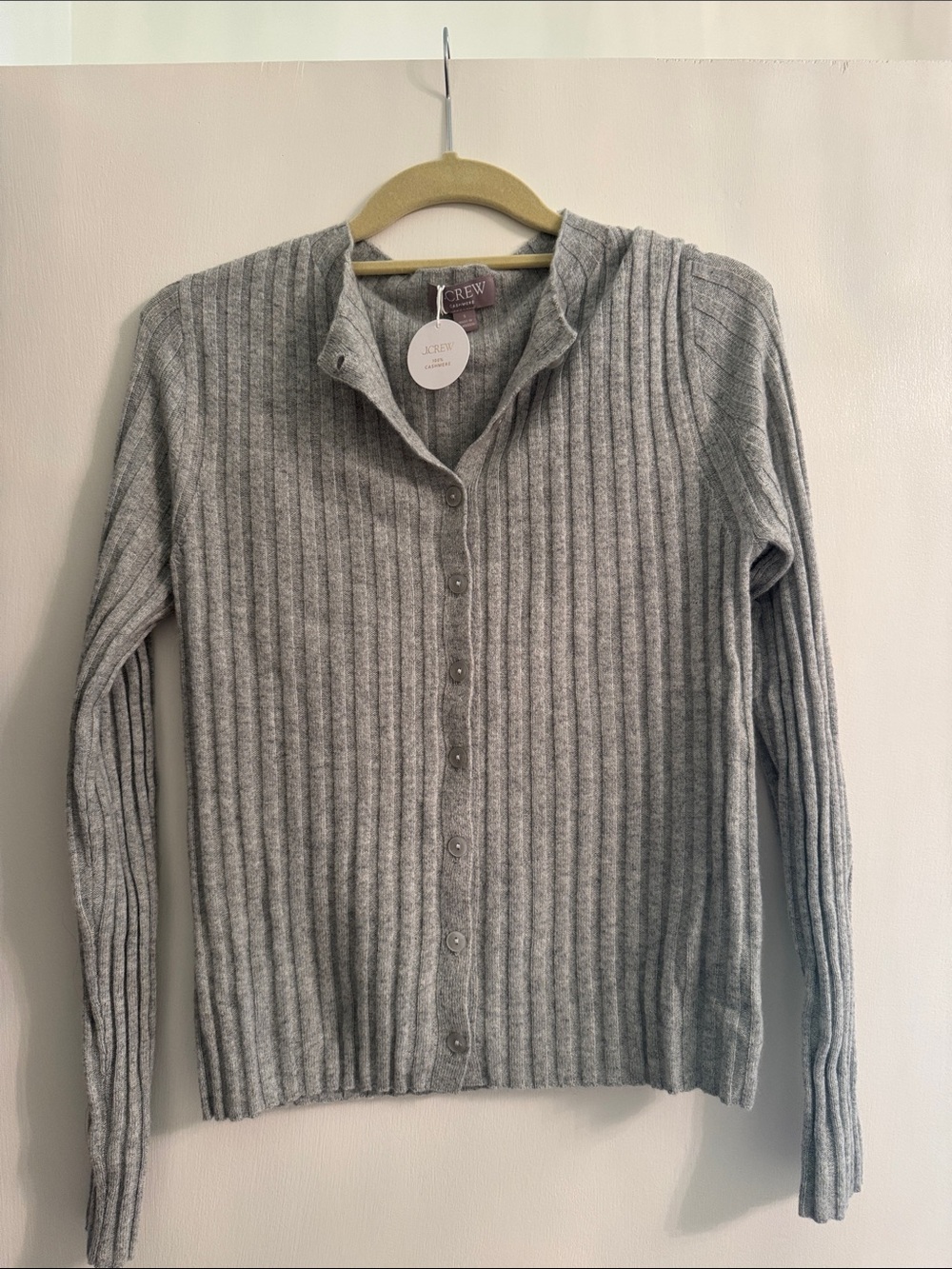 Jcrew cashmere button down Henley